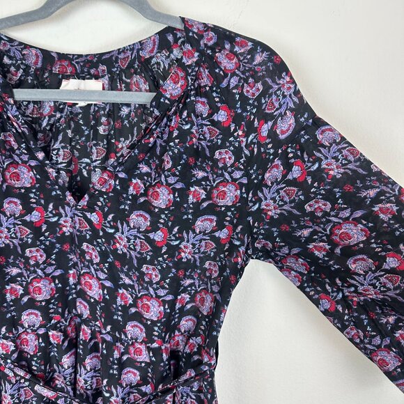 Xirena Annieka Dress XS Floral Boho V Neck A Line Lightweight Summer Vacation - Picture 7 of 13